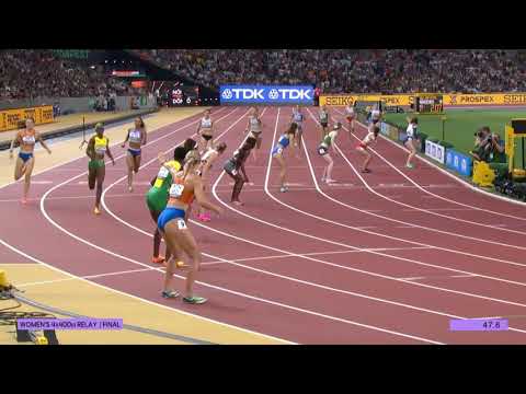 Holandesa que caiu de cara na pista se redime e leva ouro com arrancada impressionante | Femke Bol