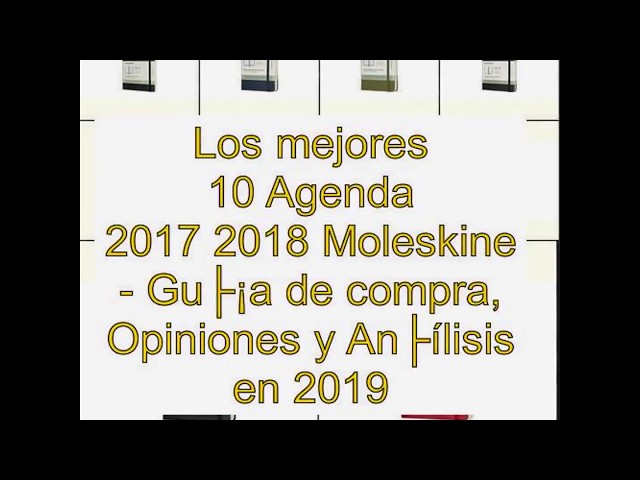 Vídeo relacionado con Moleskine Agenda Semanal, Agenda Semanal 2026 12 Meses Con Espacio Para Notas, Con Tapa Blanda y Cierre Elástico, Formato Grande 13x21 cm, Color Negro
