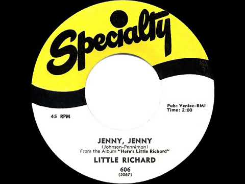1957 HITS ARCHIVE: Jenny Jenny - Little Richard (his original hit version)