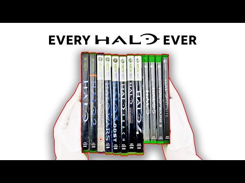 Unboxing Every Halo Game Ever (2001-2023)