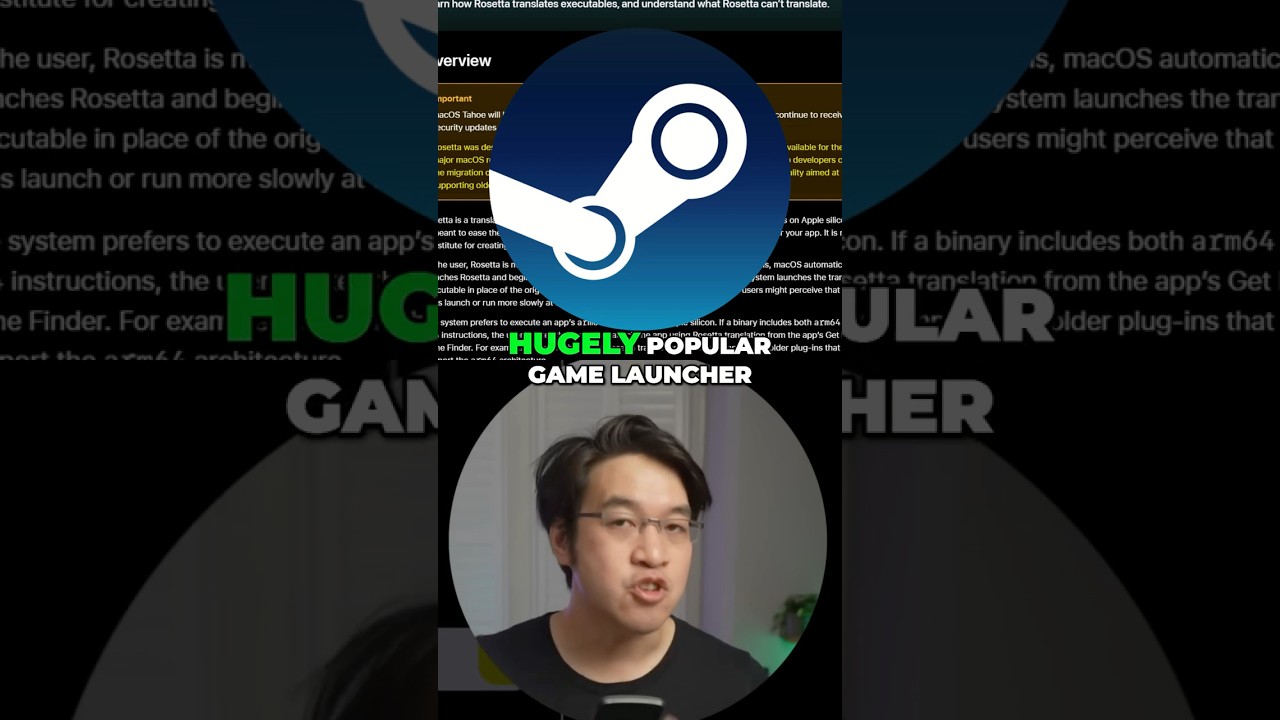 Steam Finally Native ARM on Apple Silicon Macs!