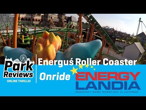 Energuś Roller Coaster Energylandia Onride | ParkReviews