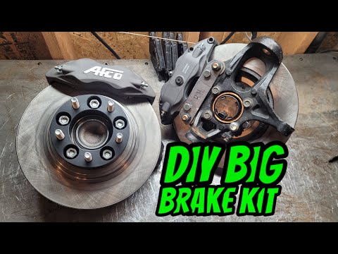 DIY Big Brake Kit In 5 Minutes!!! FOR CHEAP