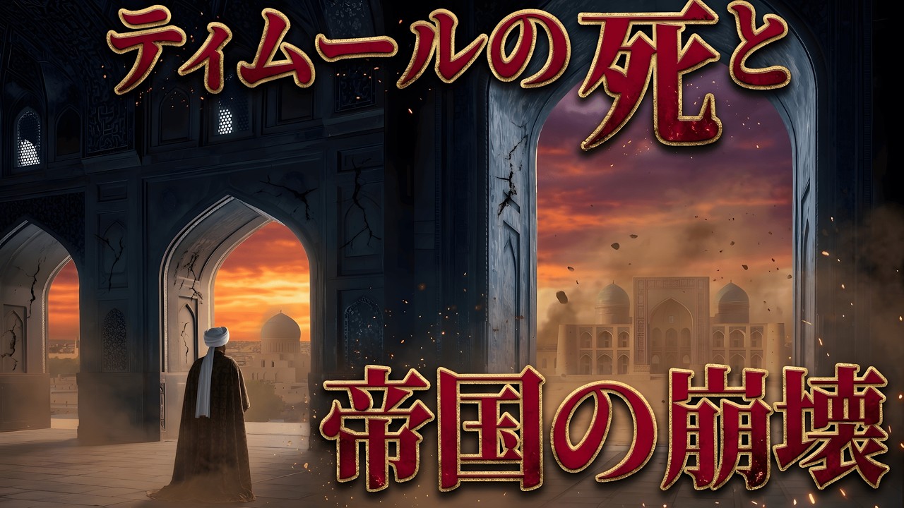 ティムール、死の行軍。そして、あっけなすぎる帝国の崩壊。