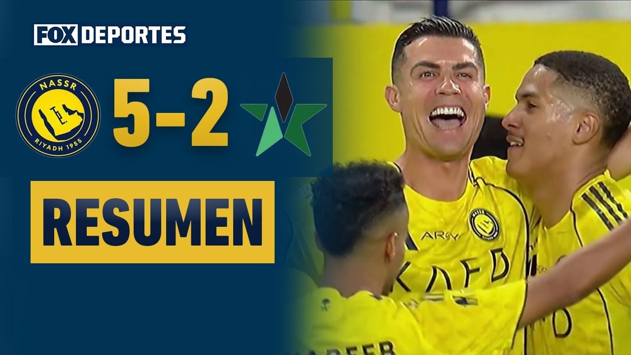 💪 ¡GANÓ EL EQUIPO DE CR7! | Al Nassr 5-2 Al Najma | HIGHLIGHTS | Jornada 27 | SPL 2026