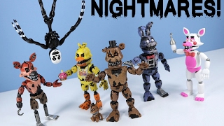 Five Nights at Freddys Nightmare Action Figures Fu