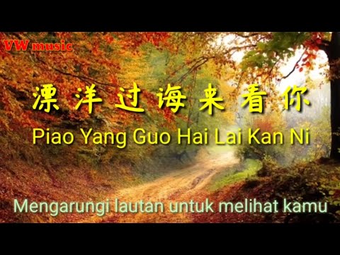 漂洋過海來看你 Piao Yang Guo Hai Lai Kan Ni - Rose Liu ( Terjemahan dan Lirik )