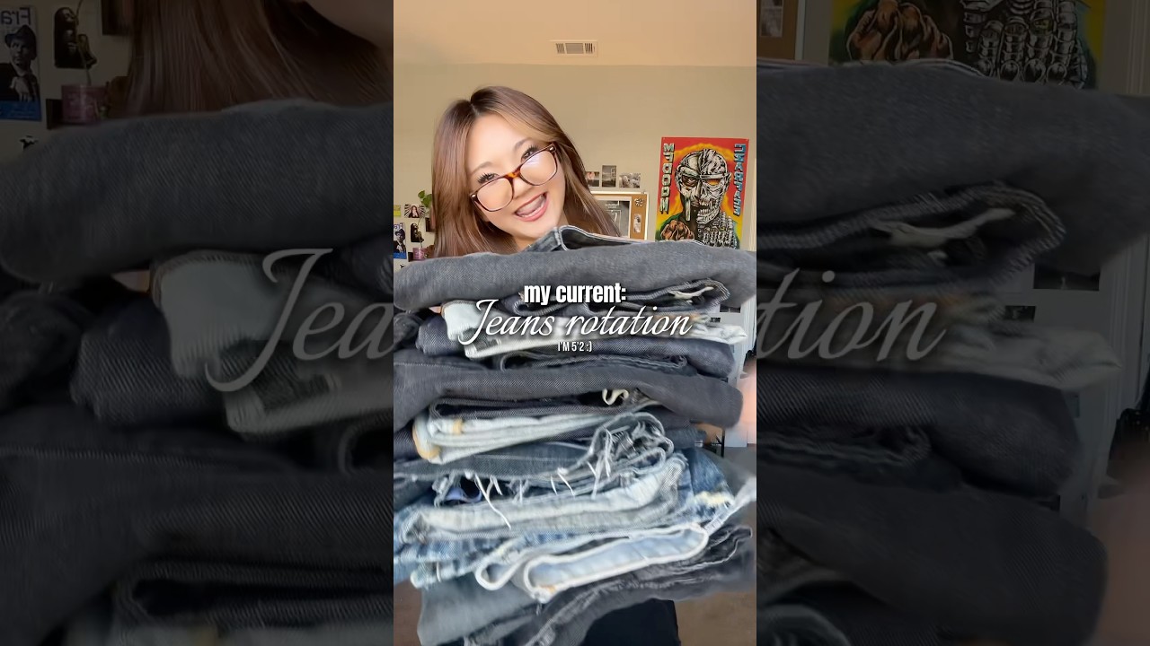 MY JEANS ROTATION☺️ #outfitinspo #outfits #summer #ootd #ootw #fashioninspo #fashion #outfitideas
