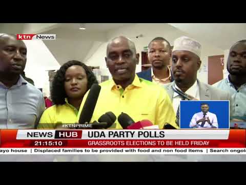UDA party grassroots elections to be held on Friday
