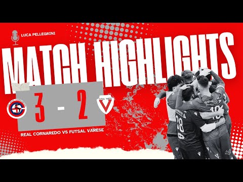 ⚽ Real Cornaredo - Futsal Varese 3-2 | Futsal Highlights | ⚪🔴