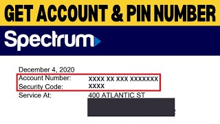 How To Get Spectrum Account Number And Transfer Pin (2025)