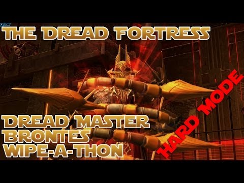 SWTOR - Dread Fortress Hard Mode - Dread Master Brontes Wipe-a-Thon