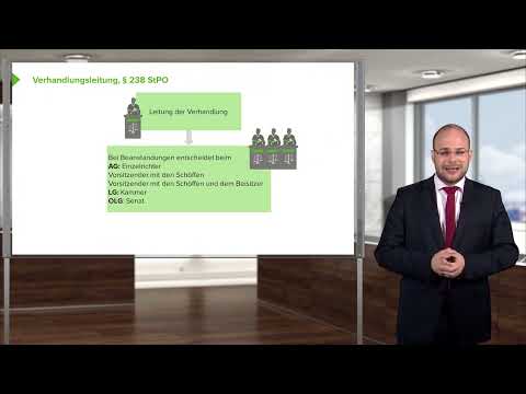 Strafrecht I Hauptverfahren (Strafprozessordnung (StPO)) - Der Richter I RA Stefan Koslowski