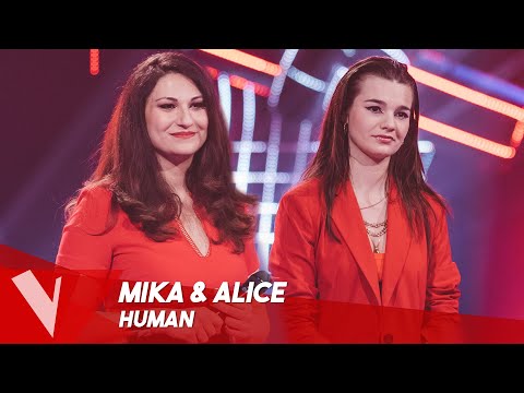 Rag'n'Bone Man - 'Human' ● Alice Ve & Mika Kostic | Duels | The Voice Belgique Saison 9