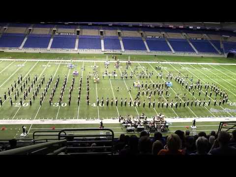 Rowlett High School Band at the 2012 UIL State Marching Competition