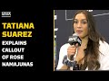Tatiana Suarez Explains Callout of Rose Namajunas | MMA Fighting