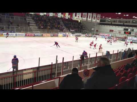 HC Slavia Praha - ČEZ Motor České Budějovice 23.1.2015 _ Rozbruslení