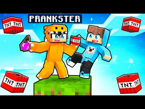 Kory - Pranking a NOOB on ONE BLOCK Until He RAGE Quits!