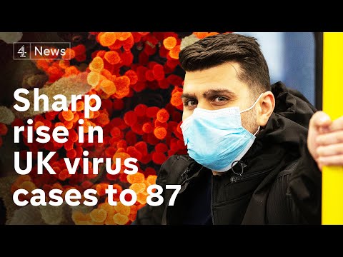 Coronavirus cases in UK rise sharply - as Italy closes schools for 10 days