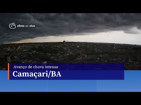 Dia vira noite em Camaçari/BA, devido o avanço de chuva nesta terça-feira - 23/01/24