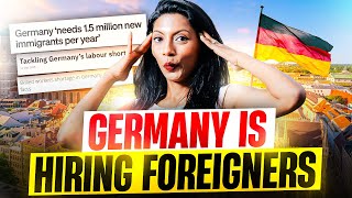 How To Move To Germany In 2024? German Govt Hiring Foreigners For 70,000+ Jobs 😱 | Nidhi Nagori