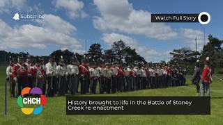 History brought to life in the Battle of Stoney Creek re-enactment