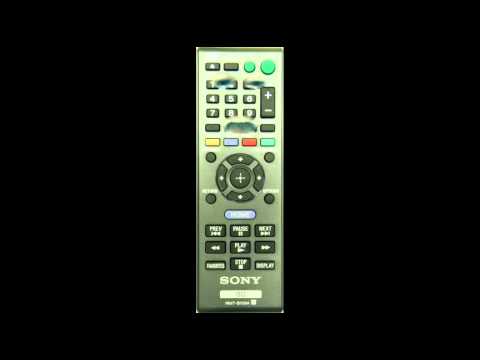 Original Sony Remote Control for Blu Ray Player RMT-B109A  # 148939911 ElectronicAdventure.com