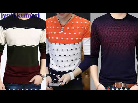 Unique Full Sleeves Men T-Shirt Sweater Designs