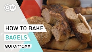 Baking Bread – Bagel Recipe from Poland | Baking Tutorial | Polish Bagels, Obwarzanek krakowski