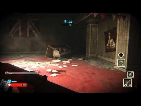 ZombiU - King of the Zombies: Killing Box on Bunker Map, 55 Kills, SA80a2 AR, Double Damage Wii U