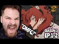 OMFG RUDY RETURNS Mushoku Tensei EPISODE 1 2 SEASON 3 REACTION