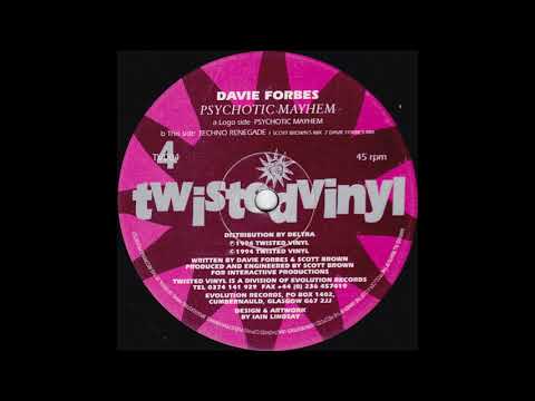 Davie Forbes - Techno Renegade (Davie Forbes Mix) - Twisted Vinyl (Hardcore)