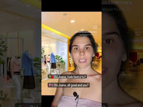 How to say "I am sleepy" 🇵🇹 Learn portuguese with Sofia!