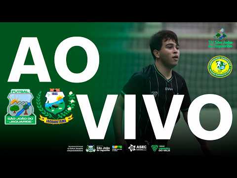 Cearense de Seleções Municipais | São João do Jaguaribe x Jaguaretama | 3ª Fase - Ida | Ao Vivo