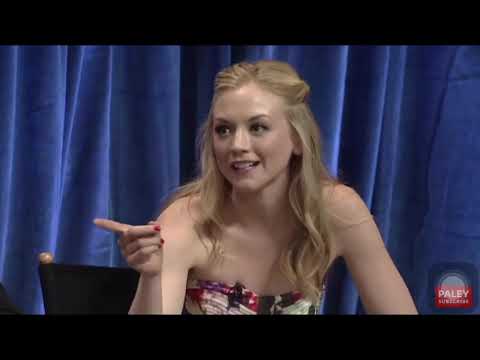 Norman reedus and Emily Kinney cute moment