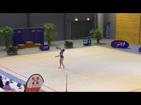 Marianne Dugas ballon - Nat B 18 ans et + - France Chambéry 2017