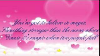 Juris- Got to believe in magic Lyrics