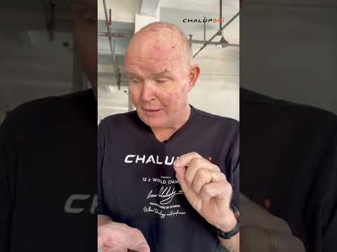 The final stage of the ChalupSki build process