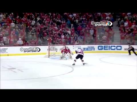 Holtby Save on Penalty Shot by Bernier 2/23/13