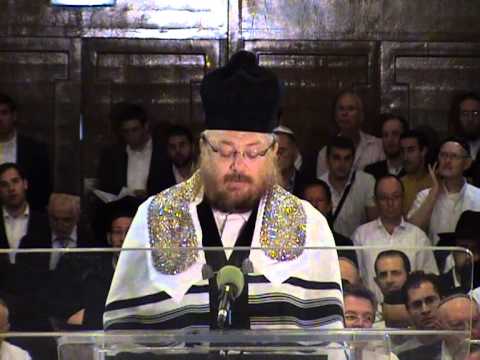 החזן חיים אדלר סליחות תש''ע ביהכ''נ הגדול ירושלים 1)Chief Cantor Chaim Adler Selichot 5770