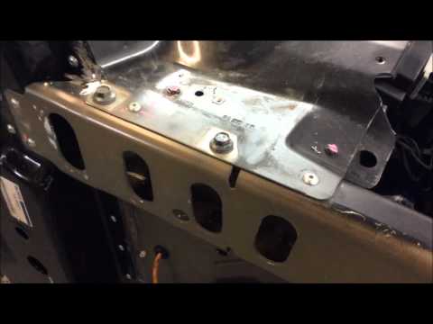 Front upper Rail and Support Installed - Aluminum Body Ford F 150