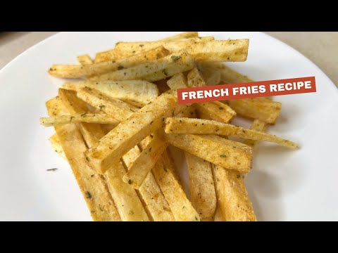 How To Make French Fries At Home | French Fries Recipe