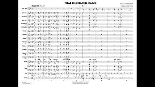 That Old Black Magic arranged by Mark Taylor