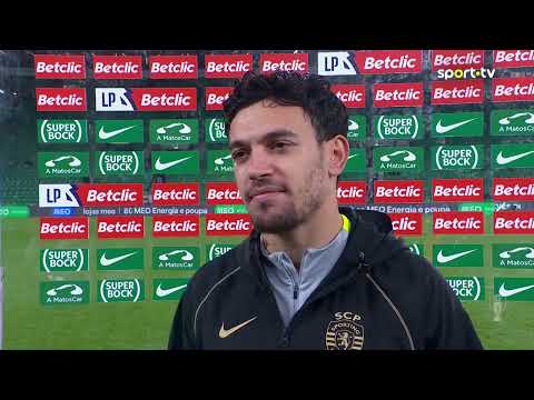 I Liga (#10) | Sporting 2-0 Alverca: Flash Interview Pedro Gonçalves