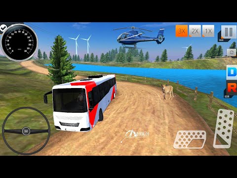 Modern Bus Simulator New Parking Games - Bus Games☺🚃 || Gameplay 16||  @Flash Games Zone