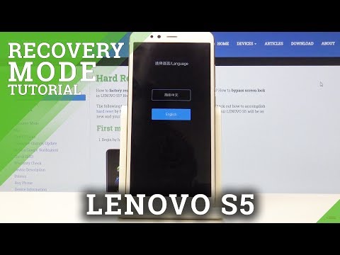How to Open Recovery Mode in LENOVO S5 - Recovery Features