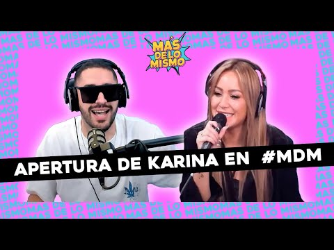#MÁSDELOMISMO l APERTURA MUSICAL DE KARINA EN NUEVO ESTUDIO Y ¿DAI ESTA DURA?
