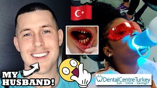 😁 WE GOT OUR TEETH DONE! VLOG | Dental Centre Turkey | Smile Makeover Veneers & Crowns