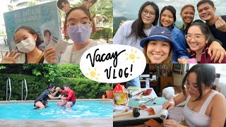 vacay vlog: rowoon fan meet, leather work, swimming & more! | Beryl