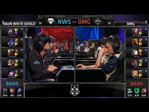 S4 Worlds Quarterfinal 4 NWS vs OMG Game 1 Highlights